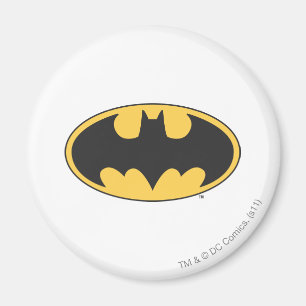 Batman Symbol   Ovale Logo Magneet