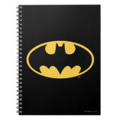Batman Symbol | Ovale Logo Notitieboek (Voorkant)