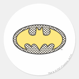 Batman Symbol   Showtime-Logo Ronde Sticker