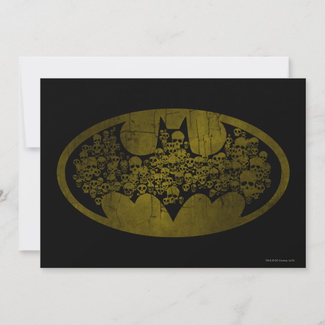 Batman Symbol | Skulls in Bat Logo (Voorkant)
