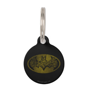 Batman Symbol   Skulls in Bat Logo Huisdierpenning