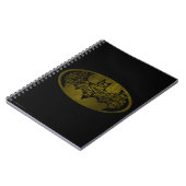 Batman Symbol | Skulls in Bat Logo Notitieboek (Linkerzijde)