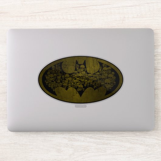 Batman Symbol | Skulls in Bat Logo Sticker (Computer)