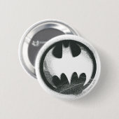 Batman Symbol | Spuitsymbool Logo Ronde Button 5,7 Cm (Voorkant /achterkant)