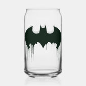 Batman Symbol | Spuitverf-Logo Blikvorm Glas (Voorkant)