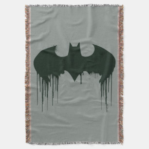 Batman Symbol Spuitverf-Logo Deken