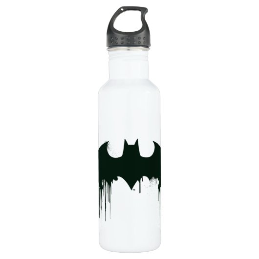 Batman Symbol | Spuitverf-Logo Waterfles (Voorkant)