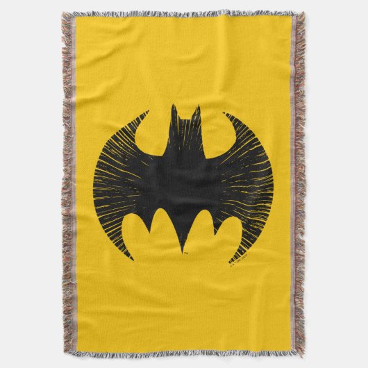 Batman Symbol | Streak-Logo Deken (Voorkant Verticaal)