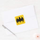 Batman Symbol | Streak-Logo Vierkante Sticker (Envelop)