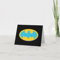 Batman | Symbole Cyan Stripes