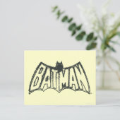 Batman |  symbool Logo Briefkaart (Staand voorkant)