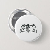 Batman |  symbool Logo Ronde Button 5,7 Cm (Voorkant /achterkant)