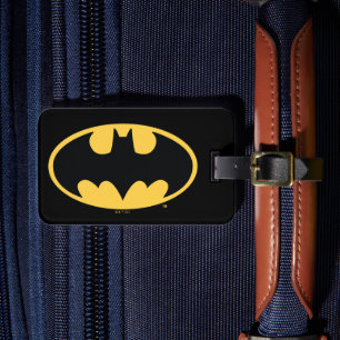 Batman-symbool Ovaal logo Bagagelabel