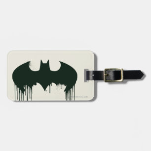 Batman-symbool   Spraypaint-logo Bagagelabel