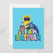 Batman | Team Batman Briefkaart (Voorkant / Achterkant)