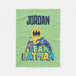 Batman Team Batman en Robin Fleece Deken