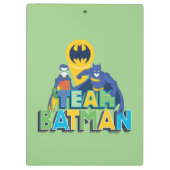 Batman | Team Batman en Robin Klembord (Achterkant)