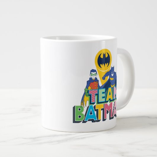 Batman | Team Batman Extra Grote Beker (Voorkant rechts)