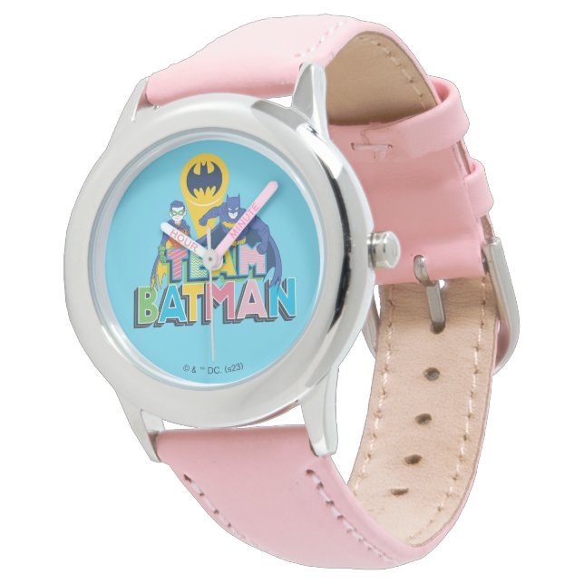 Batman | Team Batman Horloge (Gekanteld)