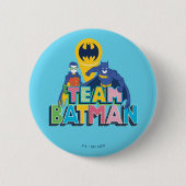 Batman | Team Batman Ronde Button 5,7 Cm (Voorkant)