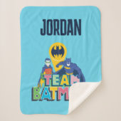 Batman | Team Batman Sherpa Deken (Voorkant)