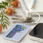 Batman | Team Super Heroes Sleutelhanger (Voorkant Rechts)