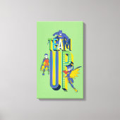 Batman | Team Up Canvas Afdruk (Voorkant)