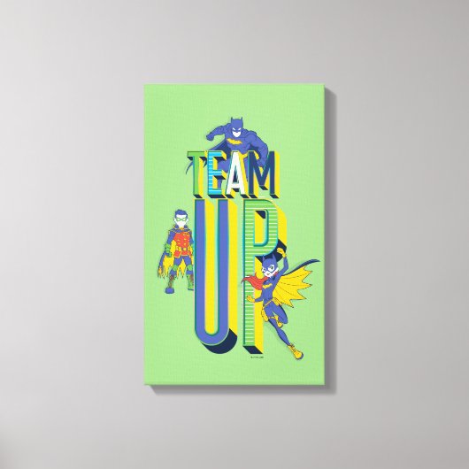 Batman | Team Up Canvas Afdruk (Voorkant)