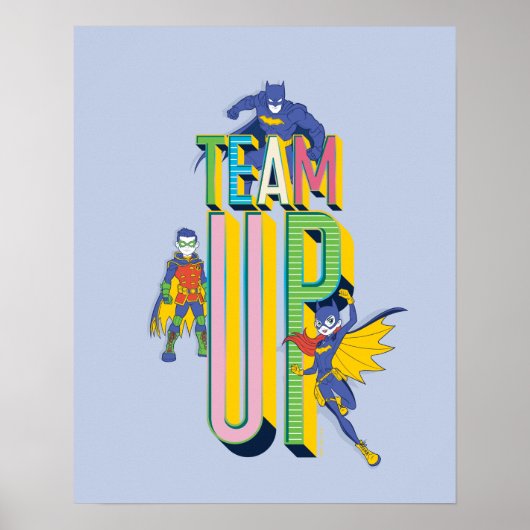 Batman | Team Up Poster (Voorkant)