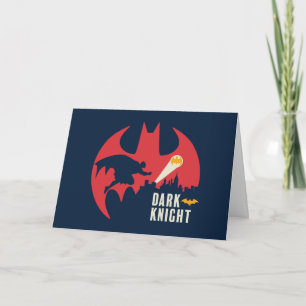 Batman The Dark Knight Bat Logo Kaart
