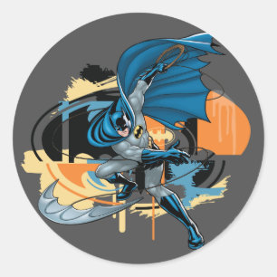 Batman Throw Ronde Sticker