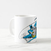 Batman Throws Batarang 3 Koffiemok (Voorkant links)
