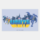Batman | UNITE Rechthoekige Sticker (Voorkant)