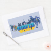 Batman | UNITE Rechthoekige Sticker (Envelop)