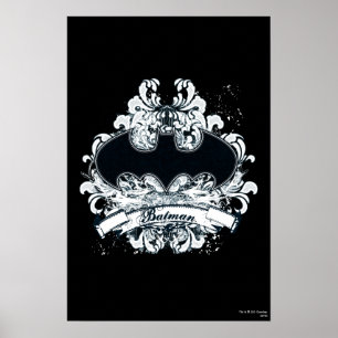 Batman Urban Grunge Poster