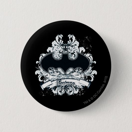 Batman  Urban Grunge Ronde Button 5,7 Cm (Voorkant)