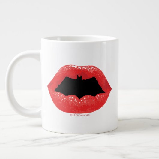 Batman Valentijn | Bat Lips Extra Grote Beker (Links)