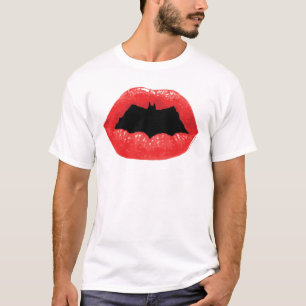Batman Valentijn Bat Lips T-shirt