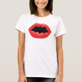 Batman Valentijn | Bat Lips T-shirt (Voorkant)