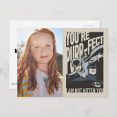 Batman Valentijn | Catoman - Je bent Gesponnen-fec Briefkaart (Voorkant / Achterkant)