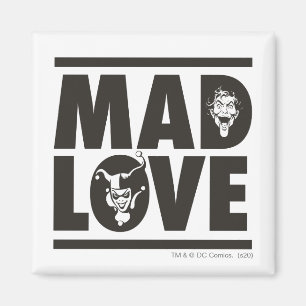 Batman Valentijn   Joker & Harley - Mad Love Magneet