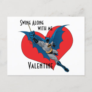 Batman Valentijn  Samen met mij zingen Feestdagenkaart