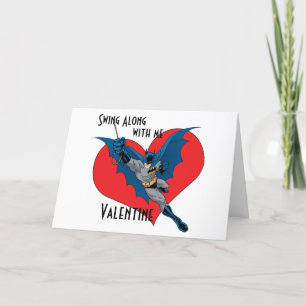 Batman Valentine Zing Mee Met Mij Feestdagen Kaart