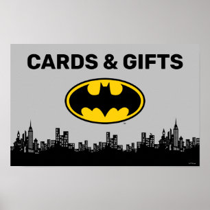 Batman Verjaardagskaarten & Gifts teken Poster