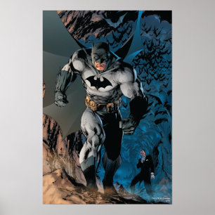 Batman verlaat Bat Cave Poster