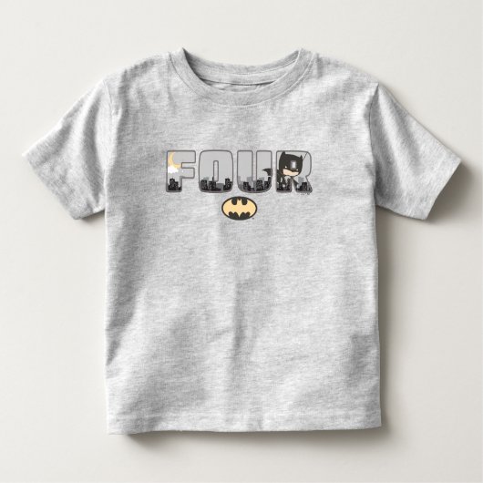 Batman | Vierde verjaardag Kinder Shirts (Voorkant)