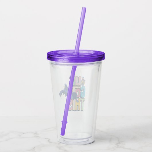 Batman | We hebben dit. Acryl Drinkbeker (Achterkant)