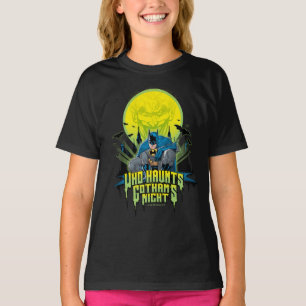 Batman   Who Haunts Gothams Night T-shirt