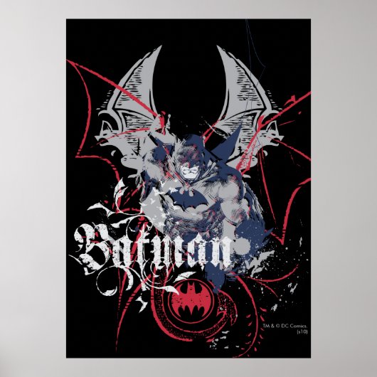 Batman Wing Collage Poster (Voorkant)