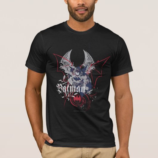 Batman Wing Collage T-shirt (Voorkant)